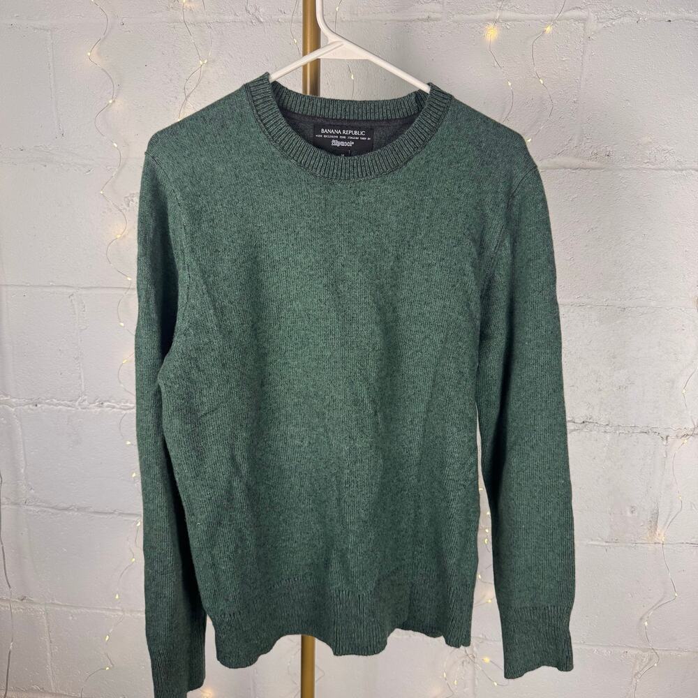 banana republic men's M Filpucci Italian merino wool blend crewneck sweater